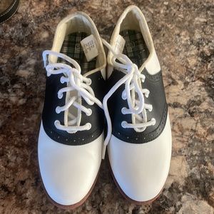 Never been worn Women’s Saddle Shoes